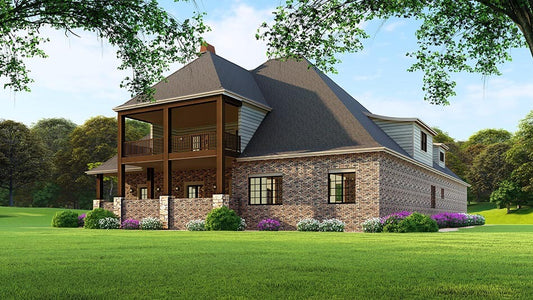 House Plan 5199 Corbin Manor, European House Plan