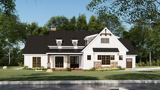 House Plan 5237 St. Thomas Place, Farmhouse House Plan