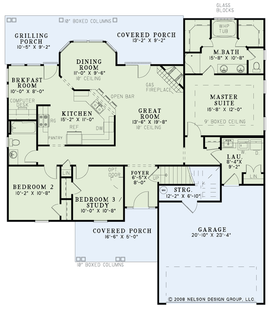 House Plan 1283 Phillip, Affordable House Plan - Nelson Design Group