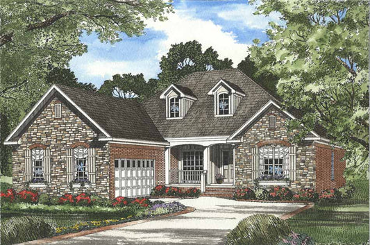 House Plan 544B Glendale Avenue, French Country House Plan