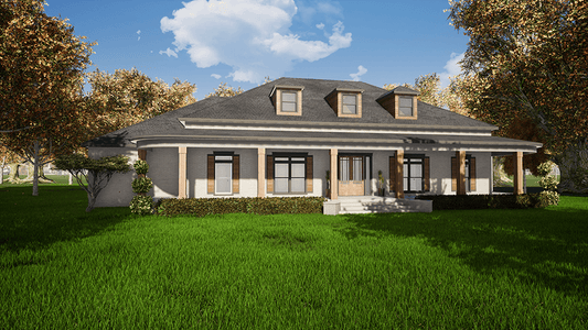 House Plan 1025 Spring View Circle, Country Home House Plan - Nelson Design Group