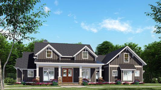 House Plan 5232 Advandale Farms, Farmhouse House Plan