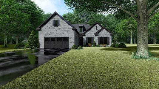 House Plan 5233 Hansen Place, Traditional House Plan