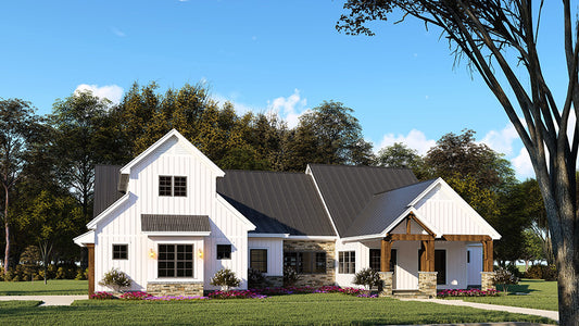 House Plan 5236 Whispering Winds, Farmhouse House Plan