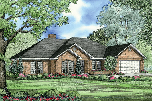 House Plan 190 Cherry Street, Traditional House Plan - Nelson Design Group