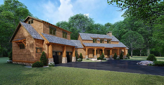 House Plan 5209 Telluride Retreat, Country Home House Plan