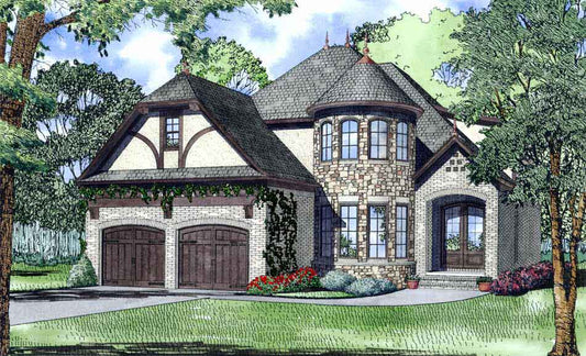 House Plan 1434 Evandale Court, European House Plan - Nelson Design Group