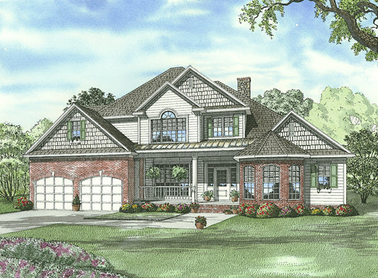 House Plan 882 Ambrose Boulevard, Heritage House Plan - Nelson Design Group