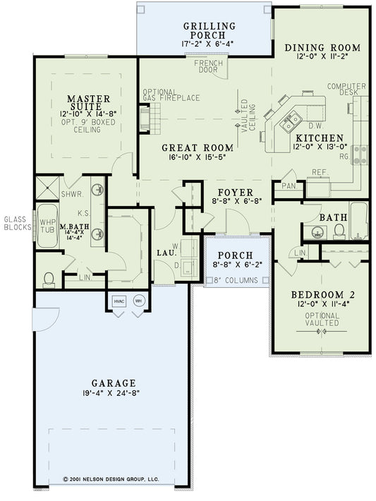 House Plan 578 Ermalena, Affordable House Plan