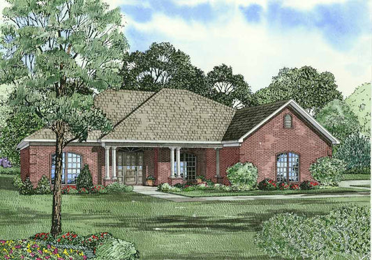 House Plan 470 Cherry Street, Traditional House Plan