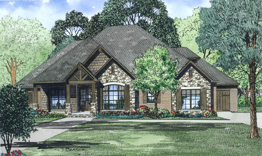 House Plan 1422 Charleston Avenue, Rustic House Plan