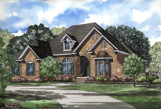 House Plan 128 Cherry Street, Traditional House Plan