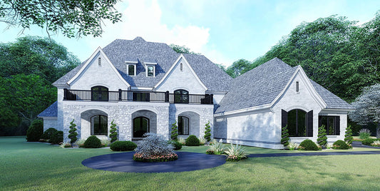 House Plan 5205 Chandler's Place, European House Plan