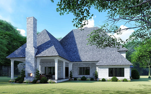 House Plan 5205 Chandler's Place, European House Plan