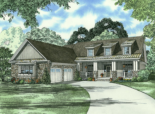 Plano de casa 953 Ambrose Boulevard, plano de casa estilo granja