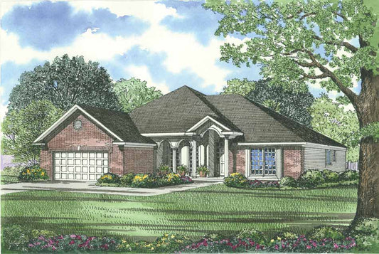 House Plan 339 Cambridge Court, Traditional House Plan