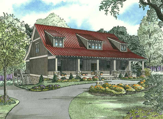 House Plan 1114 Lake House Retreat, Riverbend House Plan