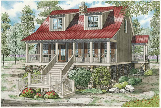 House Plan 1181 Brushy Creek II, Riverbend House Plan