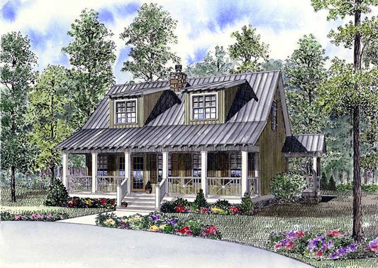 House Plan 1110 Brushy Creek, Riverbend House Plan