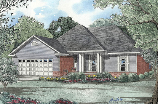 House Plan 114-1 Spruce Street, Affordable House Plan