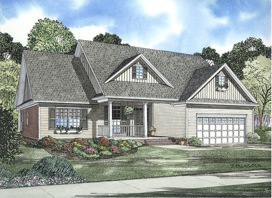 House Plan 941 Quail Drive, Traditional House Plan