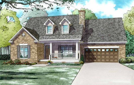 House Plan 389 Quail Drive, Farmhouse House Plan