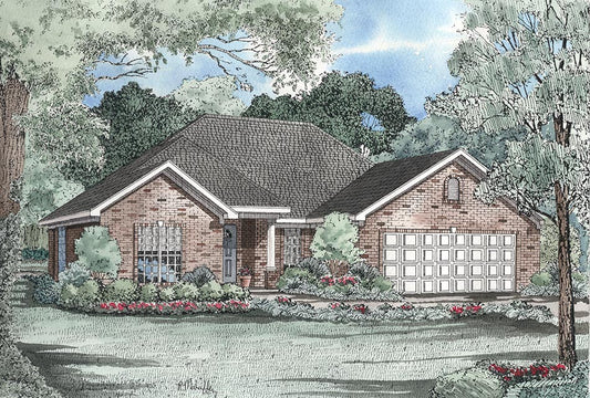 House Plan 150-1 Spruce Street, Affordable House Plan