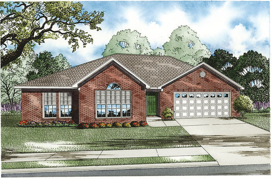 House Plan 145 Spruce Street, Traditional House Plan