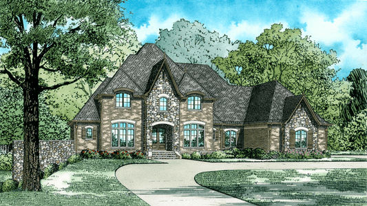 House Plan 1467 Bridgerstone Lane, French Country House Plan