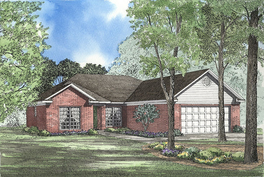 House Plan 146B Spruce Street, Traditional House Plan