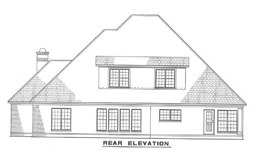 House Plan 151 Birchwood Lane, French Classic House Plan