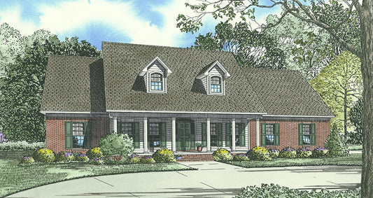House Plan 167 Olive Street, Farmhouse House Plan
