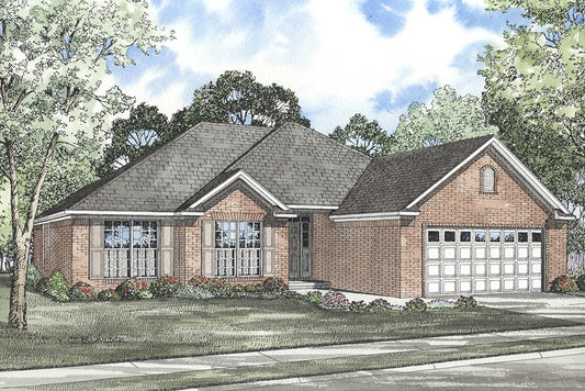 House Plan 219 Tyler Street, Traditional House Plan
