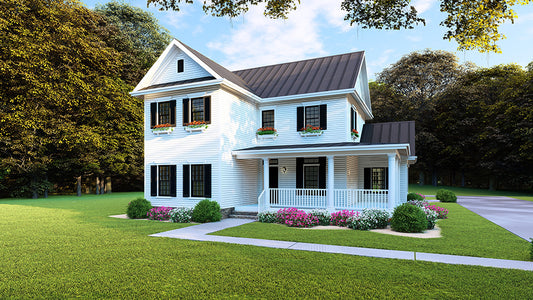 House Plan 5168 Mill Creek Farms, Farmhouse House Plan