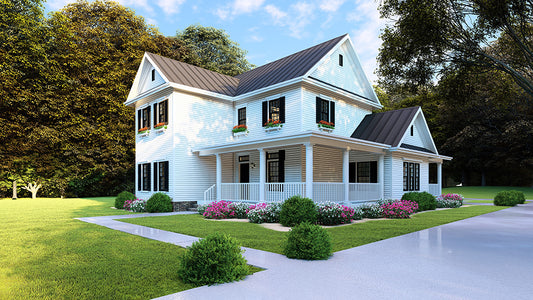 House Plan 5168 Mill Creek Farms, Farmhouse House Plan