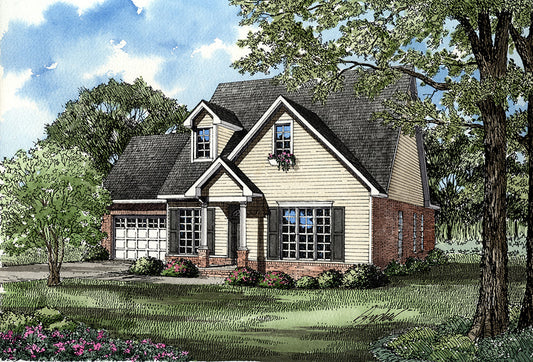 House Plan 294 Maple Street, Traditional House Plan
