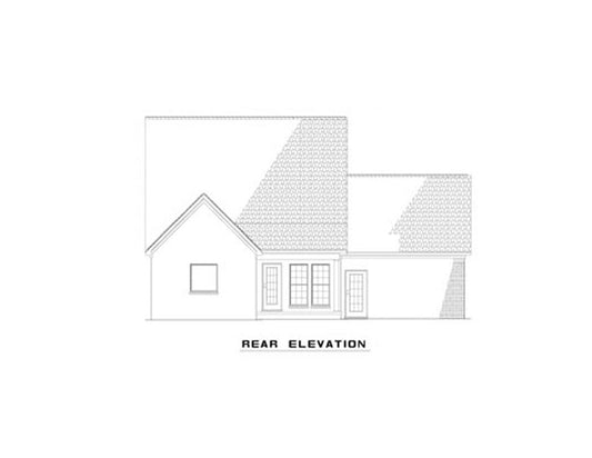 House Plan 294 Maple Street, Traditional House Plan