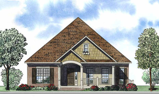 House Plan 1327 The Fairport, Arts and Crafts House Plan