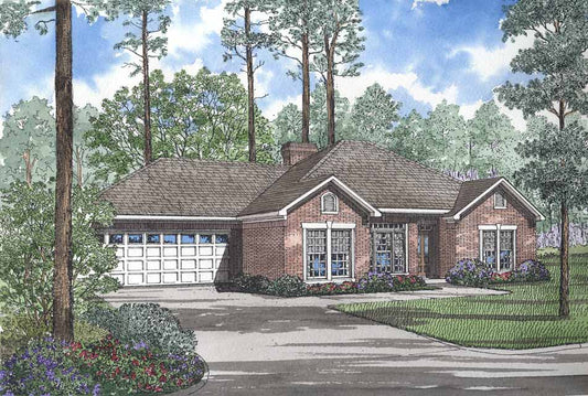 House Plan 364 Cambridge Court, Traditional House Plan
