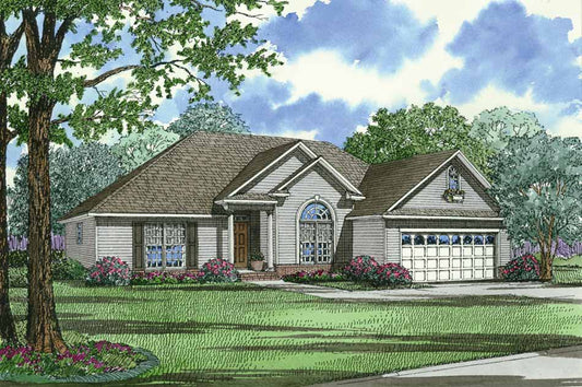 House Plan 379B Spruce Street, Traditional House Plan
