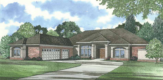 House Plan 386 Dogwood Avenue, Modern House Plan