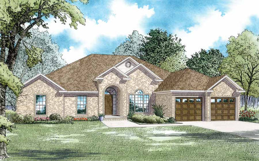 House Plan 392 Country Club Drive, Traditional House Plan