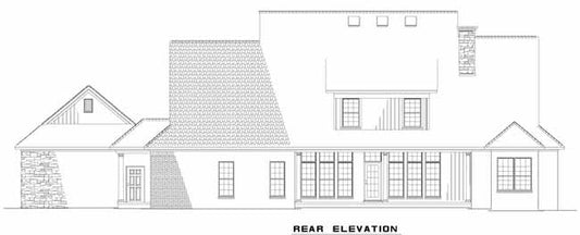 House Plan 396 Hickory Place, Country Home House Plan