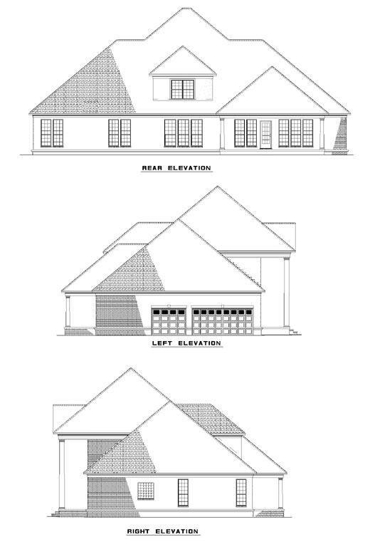 House Plan 404 Huntington Avenue, Classical House Plan