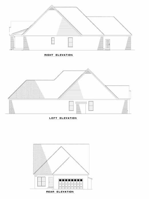 House Plan 435 Cottonwood Drive, Traditional House Plan