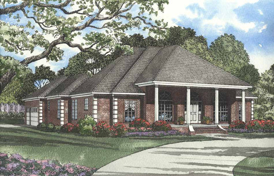 House Plan 465 Brandon Circle, Country House Plan