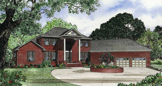 House Plan 487 Huntington Avenue, Luxury House Plan
