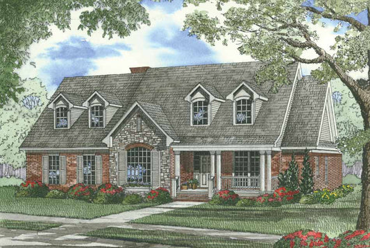 House Plan 502 Willow Lane, Traditional House Plan