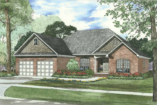 House Plan 509 Mockingbird Lane, Traditional House Plan