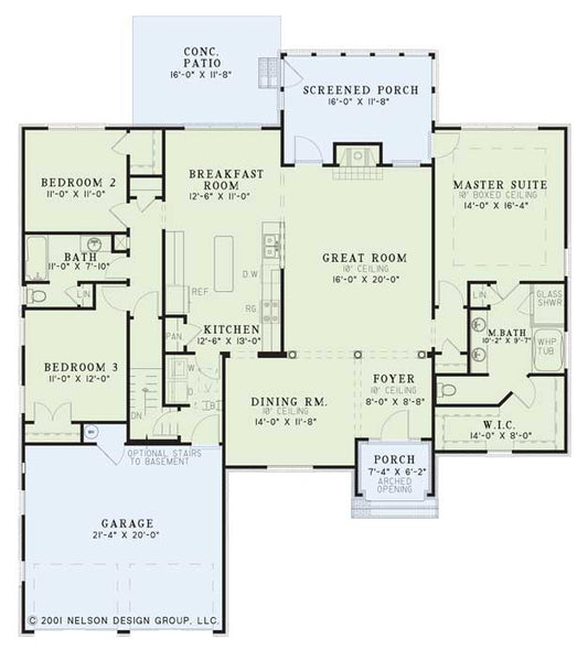 House Plan 510 Quail Drive, Traditional House Plan